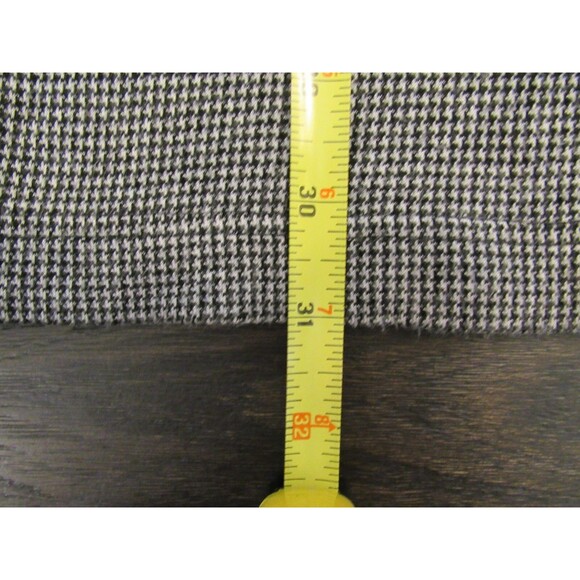 Lou & Grey Houndstooth Sweater Dress Long Sleeve Black White Womens XS Career - Picture 13 of 13